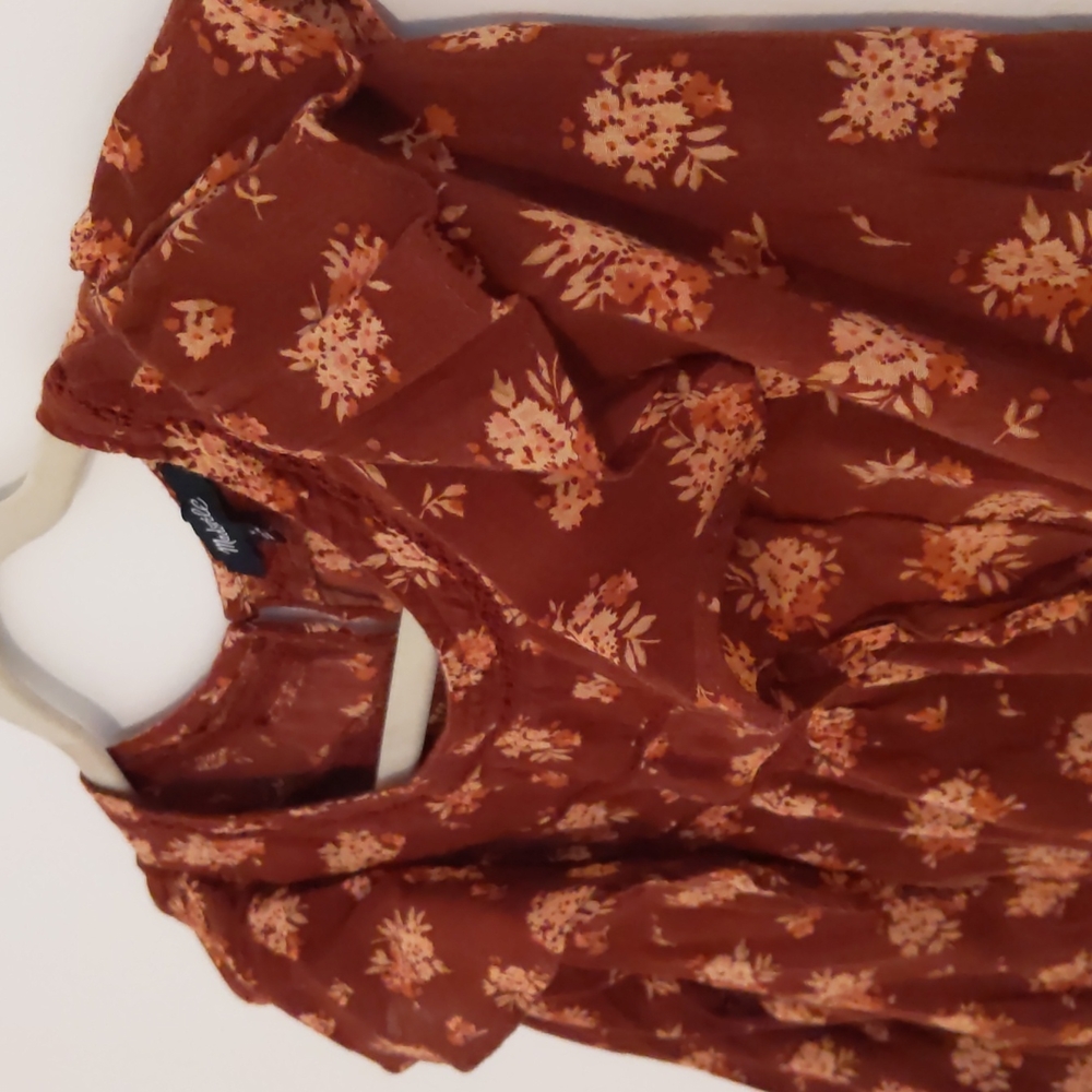 Madewell Ruffle Blouse - Picture 3 of 4